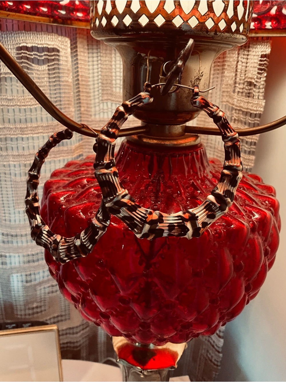 Leopard Big Bamboo Hoops